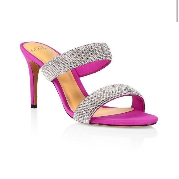 Alexandre Birman
Valerie Crystal Suede Mules - Picture 2 of 13